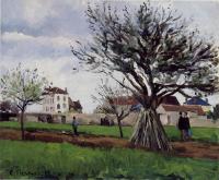Pissarro, Camille - Apple Trees at Pontoise, The Home of Pere Gallien
